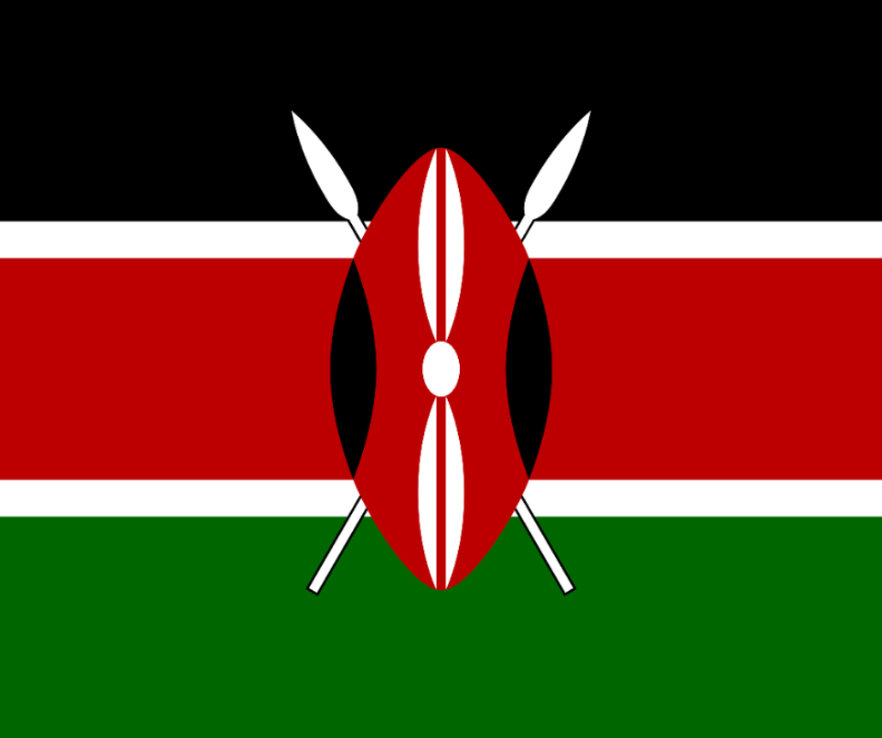 vlag Kenia